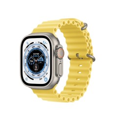 Apple Watch Ultra Titan Ocean Armband Gelb One Size