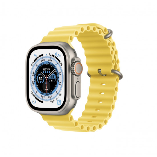 Apple Watch Ultra Titan Ocean Armband Gelb One Size Apple Watch Ultra Titan Ocean Armband Gelb One Size