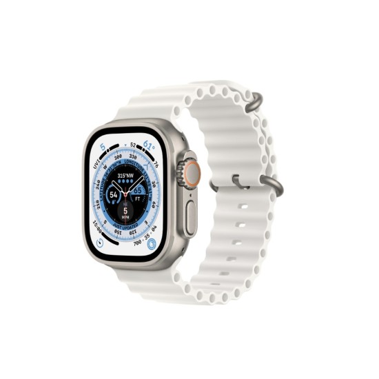 Apple Watch Ultra Titan Ocean Armband Weiß Apple Watch Ultra Titan Ocean Armband Weiß