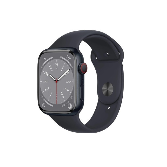 Apple Watch Series 8 GPS 41mm Aluminium Mitternacht Sportarmband Mitternacht Apple Watch Series 8 GPS 41mm Aluminium Mitternacht Sportarmband Mitternacht