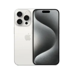 Apple iPhone 15 Pro 128GB Titan Weiß
