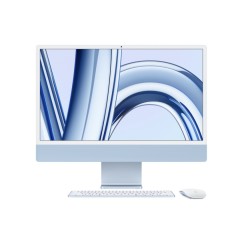Apple iMac 24" M3 256GB 8GB 8C CPU 10C GPU 2023 QWERTY Tastatur Blau