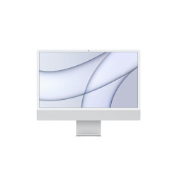 Apple iMac 24" M1 256GB 8GB RAM 2021 (MGTF3D/A) Silber