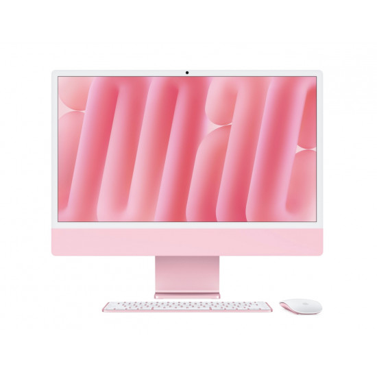 Apple iMac 2024 (M4, 24 GB, 512 GB, Apple M4 10-Core), PC, Pink