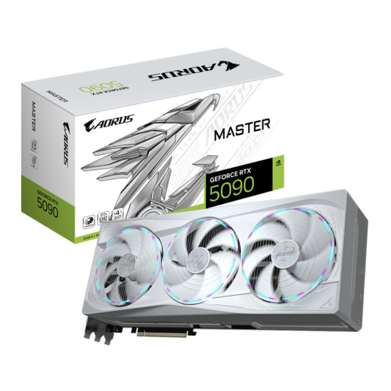 GigaByte GeForce RTX 5090 AORUS Master Ice GigaByte GeForce RTX 5090 AORUS Master Ice