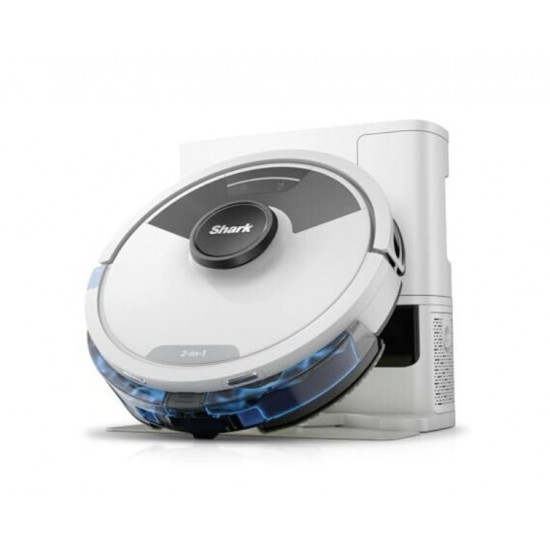 Shark Matrix Plus 2-in-1 Saugroboter mit Wischfunktion und Absaugstation, Selbstreinigend, Selbstentleerend, für Tierhaare, Teppich und Hartböden, Beutellos, weiß Shark Matrix Plus 2-in-1 Saugroboter mit Wischfunktion und Absaugstation, Selbstreinigend, Selbstentleerend, für Tierhaare, Teppich und Hartböden, Beutellos, weiß