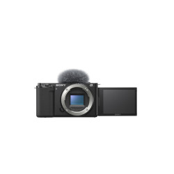 Sony α ZV-E10 MILC Body 24,2 MP CMOS 6000 x 4000 Pixel Schwarz Sony α ZV-E10 MILC Body 24,2 MP CMOS 6000 x 4000 Pixel Schwarz
