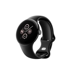 Google Pixel Watch 2 Bluetooth Matte Black Sportarmband Obsidian