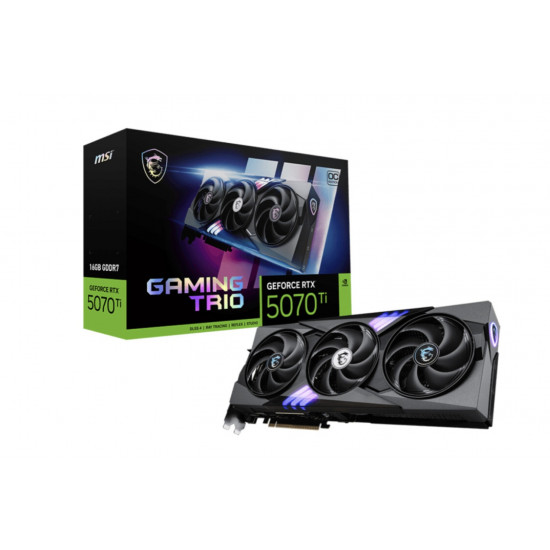 MSI GeForce RTX 5070 Ti Gaming Trio OC Plus MSI GeForce RTX 5070 Ti Gaming Trio OC Plus