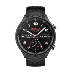 OnePlus Watch 2R Gunmetal Gray Silikon Armband  AMOLED Displa