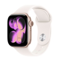 Apple Watch Series 11 5G 42mm Aluminium Rose Gold Sport Band Light Blush S/M Apple Watch Series 11 5G 42mm Aluminium Rose Gold Sport Band Light Blush S/M