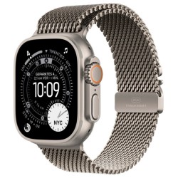 Apple Watch Ultra 3 Titanium Natural Milanese Loop Natural S 5G GPS eSIM Unisex Apple Watch Ultra 3 Titanium Natural Milanese Loop Natural S 5G GPS eSIM Unisex