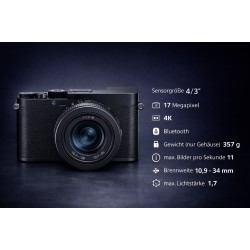 Leica Camera D-Lux 8 17 Megapixel  4K 