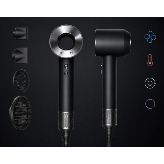 Dyson Supersonic Haartrockner Schwarz/Nickel