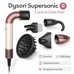 Dyson Supersonic R curly to coily hair Ceramic pink/Roségold