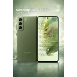 Samsung Galaxy S21 FE 128GB Olive 6,41 Zoll  Full HD  120 Hz  12 MP  8 GB RAM