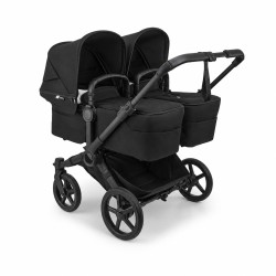 Bugaboo Donkey 6 2-in-1 Kinderwagen heritage black/black + Zwillingskinderwagen