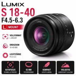 Panasonic Lumix S 18-40mm f4.5-6.3