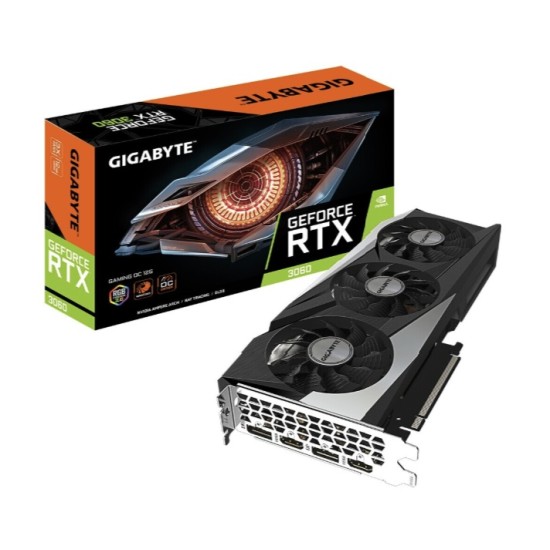 GiGigaByte GeForce RTX 3060 GAMING OC 12GB GDDR6
