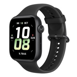 Honor Watch 5 schwarz 1,85 Zoll  Aluminium Gehäuse  Silikon Armband  AMOLED Display