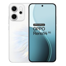 OPPO Reno14 5G 256GB Opal White 6,59 Zoll  Full HD  120 Hz  12 GB RAM