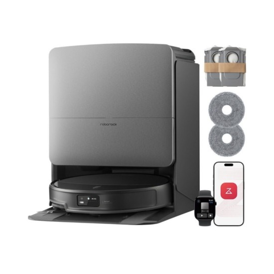 Roborock Saros 20 Set AdaptiLift Chassis 3.0 65 Watt  Betriebszeit 180 Min.  Behältervolumen 2,5 Liter