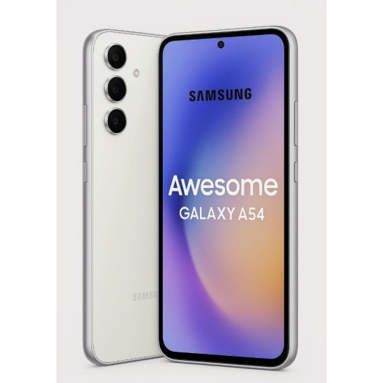 Samsung Galaxy A54 128GB Awesome White 6,4 Zoll Full HD 120 Hz 50 MP 6 GB RAM Samsung Galaxy A54 128GB Awesome White 6,4 Zoll Full HD 120 Hz 50 MP 6 GB RAM