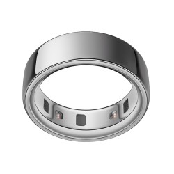 Oura Ring 4 Silver Size 8 Titan  Beschleunigungssensor  Funktionen EKG