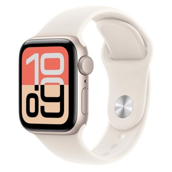 Apple Watch SE 3 5G 44mm Starlight Sport Band Starlight M/L
