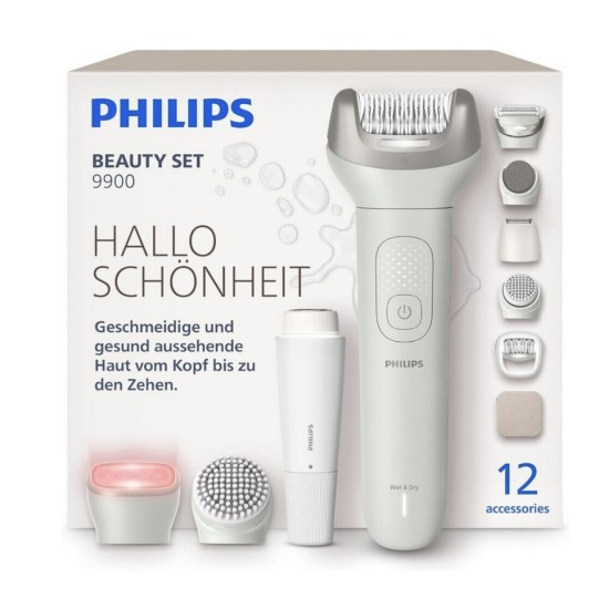 Philips Beauty Set 9900 BRE749/00 Beauty-Set, Grau, 32 Pinzette