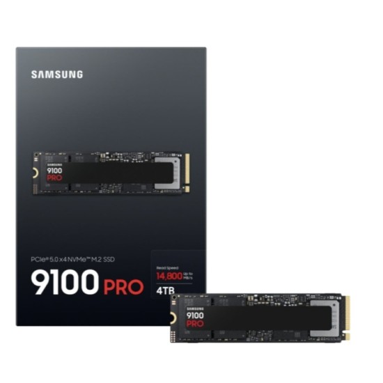 Samsung 9100 Pro 4TB IOPS 2.600.000  4.000 GB  V-NAND TLC  PCIe 5.0 x4
