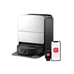 Roborock Saros Z70 Staubsaugerroboter mit mechanischem OmniGrip Arm silber