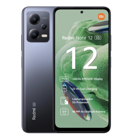 Xiaomi Redmi Note 12 4GB 128GB Onyx Gray 6,67 Zoll  Full HD  120 Hz  48 MP  4 GB RAM