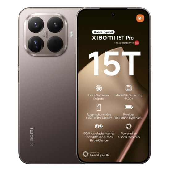Xiaomi 15T Pro 512GB Mocha Gold 6,83 Zoll Full HD 144 Hz 50 MP 12 GB RAM Xiaomi 15T Pro 512GB Mocha Gold 6,83 Zoll Full HD 144 Hz 50 MP 12 GB RAM