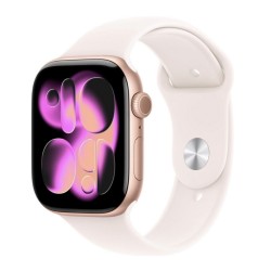 Apple Watch Series 11 5G 46mm Aluminium Rose Gold Sport Band Light Blush M/L