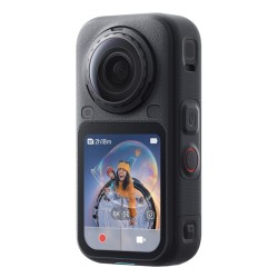 Insta360 X6 Midnight Black Get-Set Bundle Touchscreen  72 Megapixel  Pre-Record 
