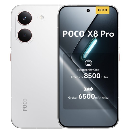 Xiaomi Poco X8 Pro 8GB 512GB White 6,59 Zoll  Quad HD  120 Hz  8 GB RAM
