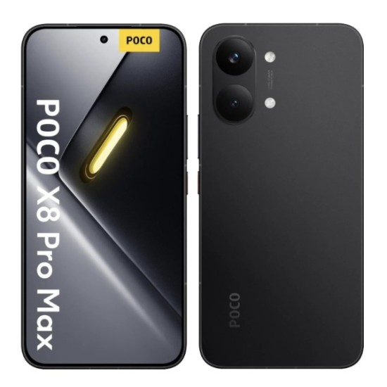 Xiaomi Poco X8 Pro Max 512GB Black 6,83 Zoll Quad HD 120 Hz 50 MP 12 GB RAM Xiaomi Poco X8 Pro Max 512GB Black 6,83 Zoll Quad HD 120 Hz 50 MP 12 GB RAM