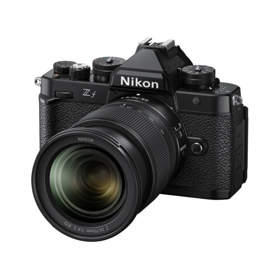 Nikon Z f Kit 24-70 mm f4.0 schwarz Vollformat 24,5 Megapixel Full HD Nikon Z f Kit 24-70 mm f4.0 schwarz Vollformat 24,5 Megapixel Full HD