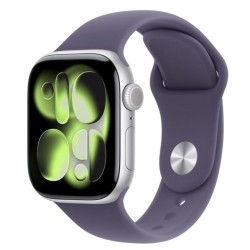 Apple Watch Series 11 5G 42mm Aluminium Silver Sport Band Purple Fog S/M