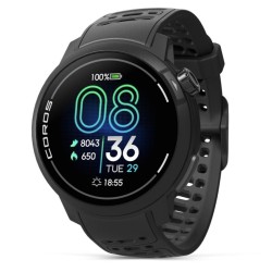 Coros Pace Pro Black GPS Unisex Silikon Armband Coros Pace Pro Black GPS Unisex Silikon Armband