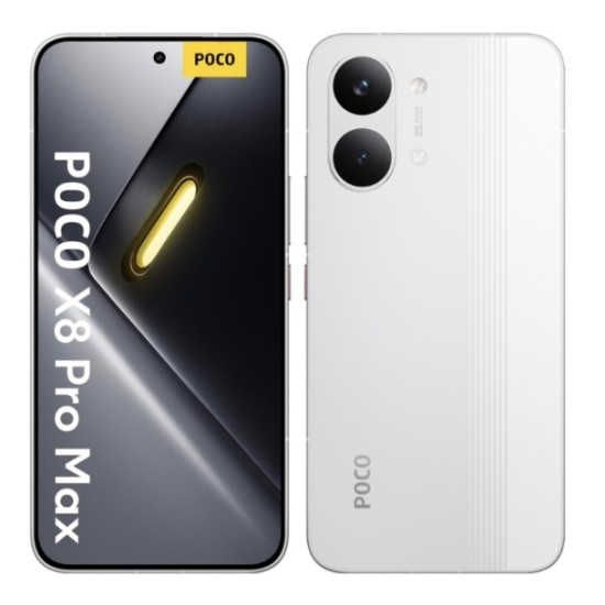 Xiaomi Poco X8 Pro Max 512GB White 6,83 Zoll Quad HD 120 Hz 50 MP 12 GB RAM Xiaomi Poco X8 Pro Max 512GB White 6,83 Zoll Quad HD 120 Hz 50 MP 12 GB RAM