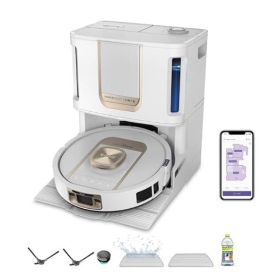Shark AV2920XEEUWH ThermaCharged – Essenziale PowerDetect Nass- und Trocken-Saugroboter