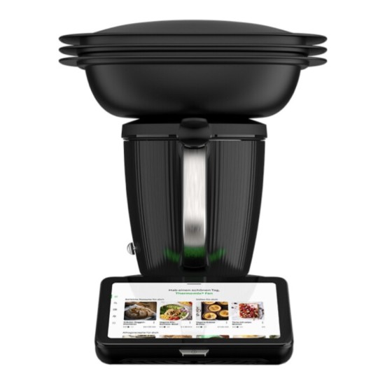 Vorwerk Thermomix TM7 - Schwarz mit Zubehör - 2.000 Watt  6,5 kg