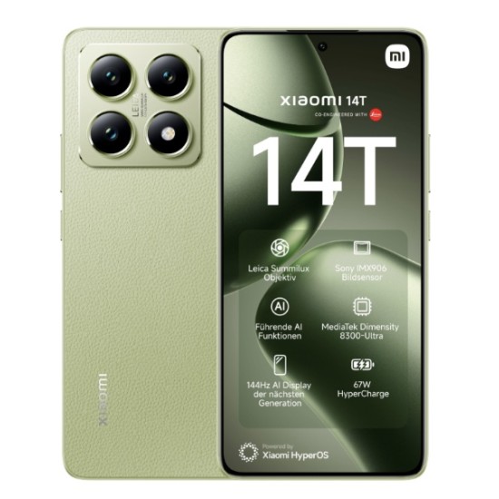 Xiaomi 14T 256GB 12GB RAM Lemon Green