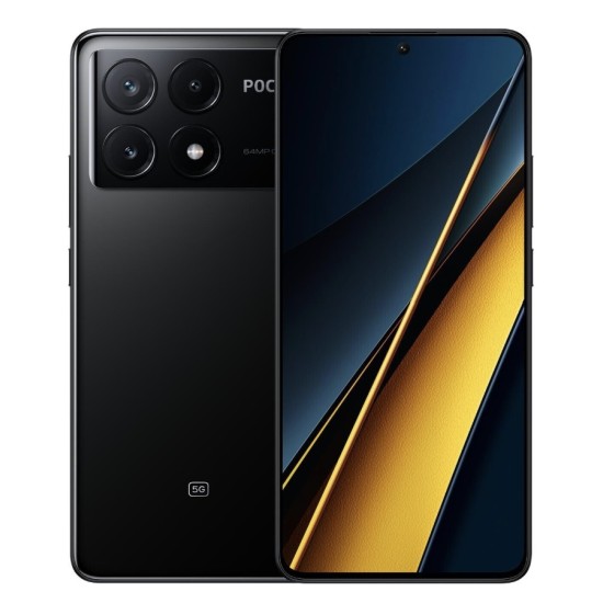 Xiaomi Poco X6 Pro 512GB Schwarz 6,67 Zoll  Full HD  120 Hz  64 MP  12 GB RAM